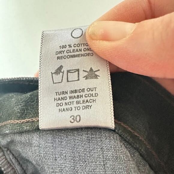 Mintcrew Black Mens Jeans Size 30 Buttonfly Acid Washed 100% Cotton Straight - Picture 7 of 8